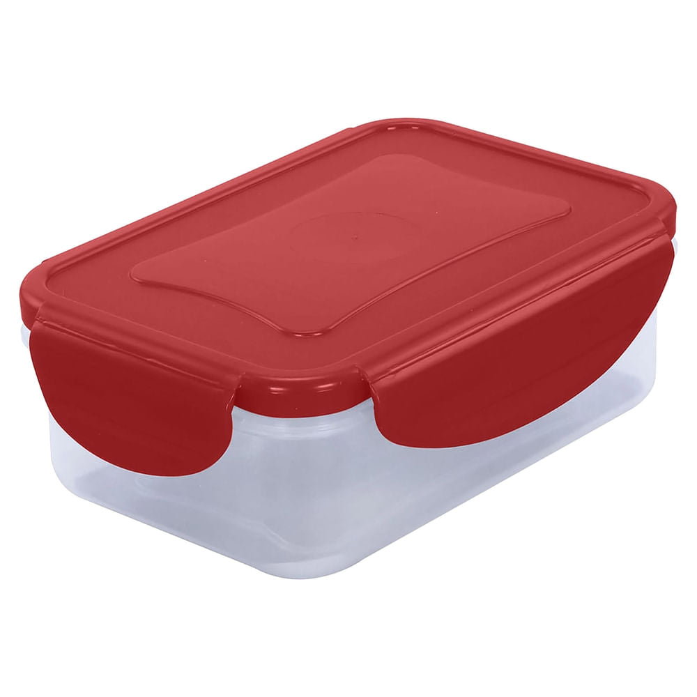 Tazon Guateplast Click Clak Plástico Color Rojo -17 Onz