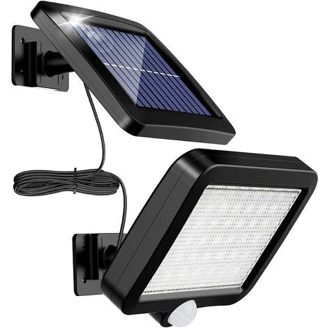Lampara DE LUZ CON Celda Solar Y Sensor DE Movimiento