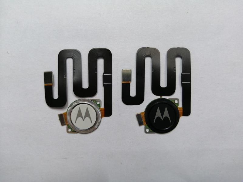 Flex Boton Home Lector Huella Motorola Moto One P30 Play Blanco