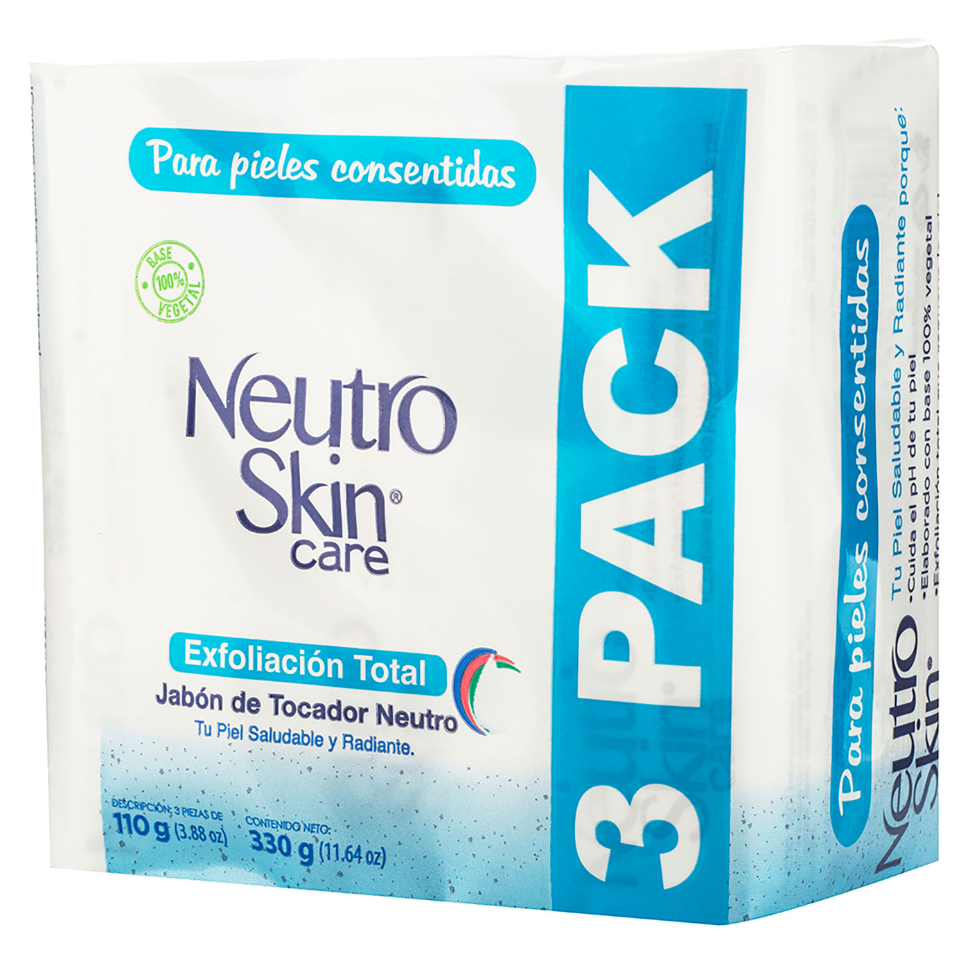 Jabón Neutroskin Exfoliacion Total - 330 G