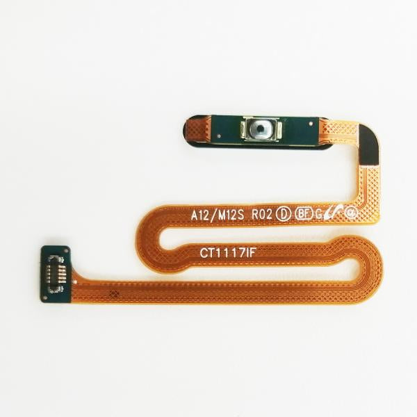 Flex Sensor Huella Digital Boton Encendido Samsung Galaxy A12 A12S A127 A13 4G Blanco