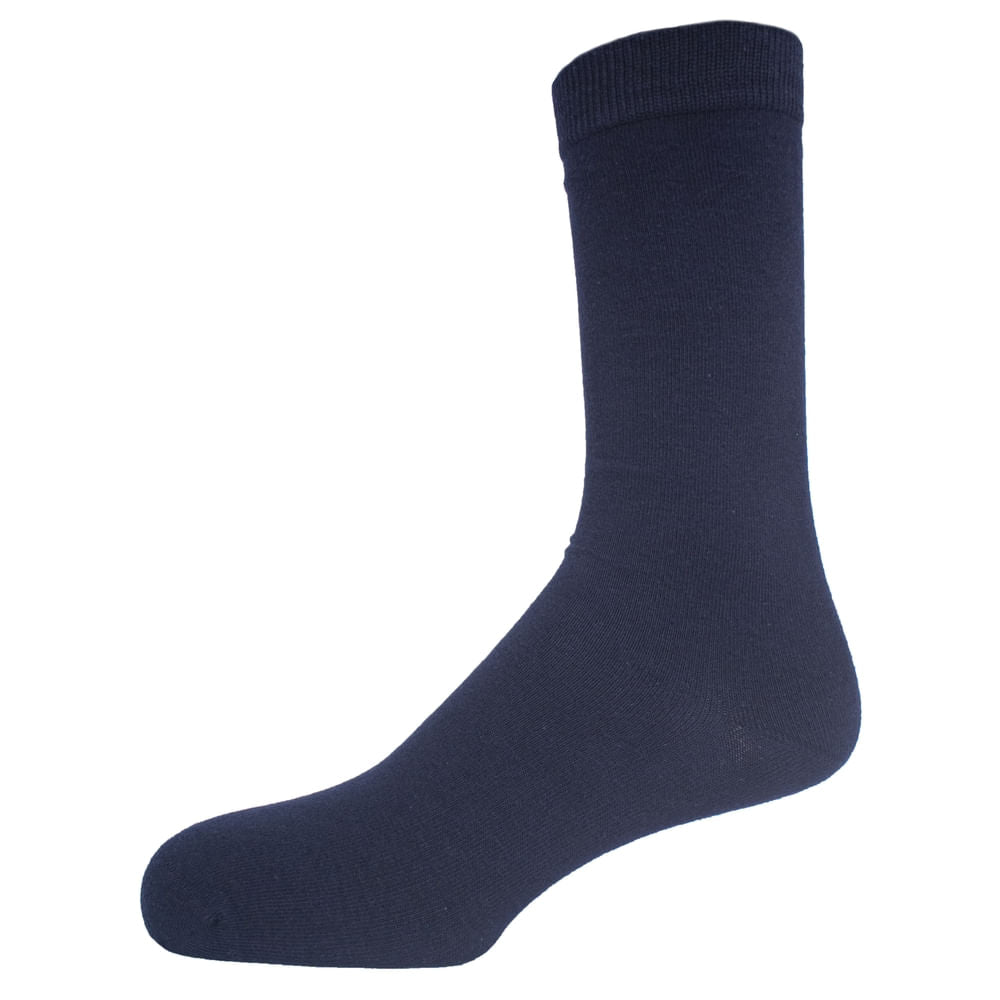 Calcetín De Vestir Red Point Para Caballero En Color Azul -talla 10-12