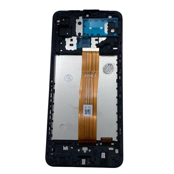 Lcd Pantalla Samsung Galaxy A12 A022 M02 Completa Negra Con Marco