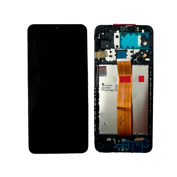 Lcd Pantalla Samsung Galaxy A12 Nacho A127F Completa Flycdi Negra