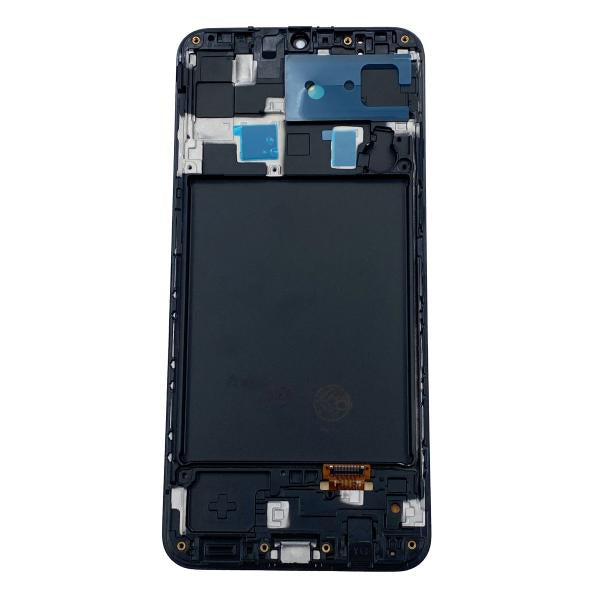 Lcd Pantalla Samsung Galaxy A20 A205 Completa Negra Con Marco