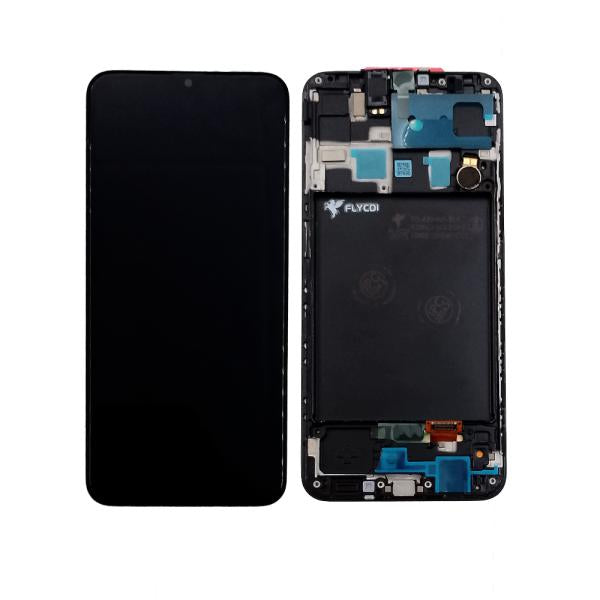 Lcd Pantalla Samsung Galaxy A20 A205 Completa Flycdi Negra Con Ma