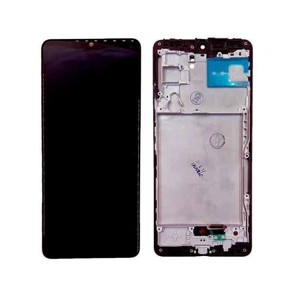 Lcd Pantalla Samsung Galaxy A42 5G Grande Completa Negra Con Marc
