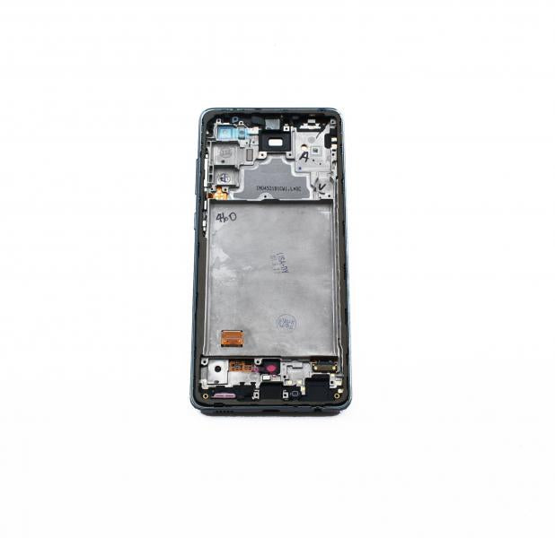 Lcd Pantalla Samsung Galaxy A72 Completa Negra Con Marco