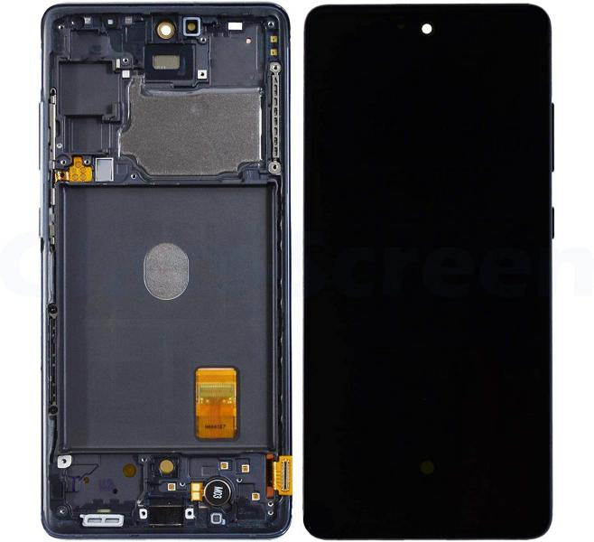 Lcd Pantalla Samsung Galaxy S20 Fe Completa Negra Con Marco