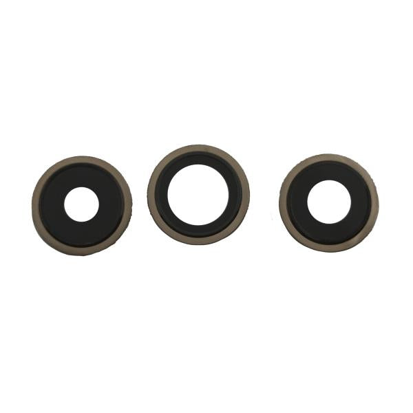 Lente Camara Iphone 13 Pro 13 Pro Max Dorado Con Marco