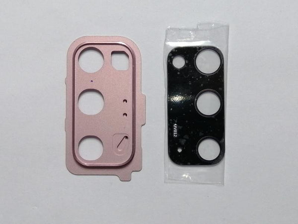 Lente Camara Samsung Galaxy S20 G981B Rosado Con Marco