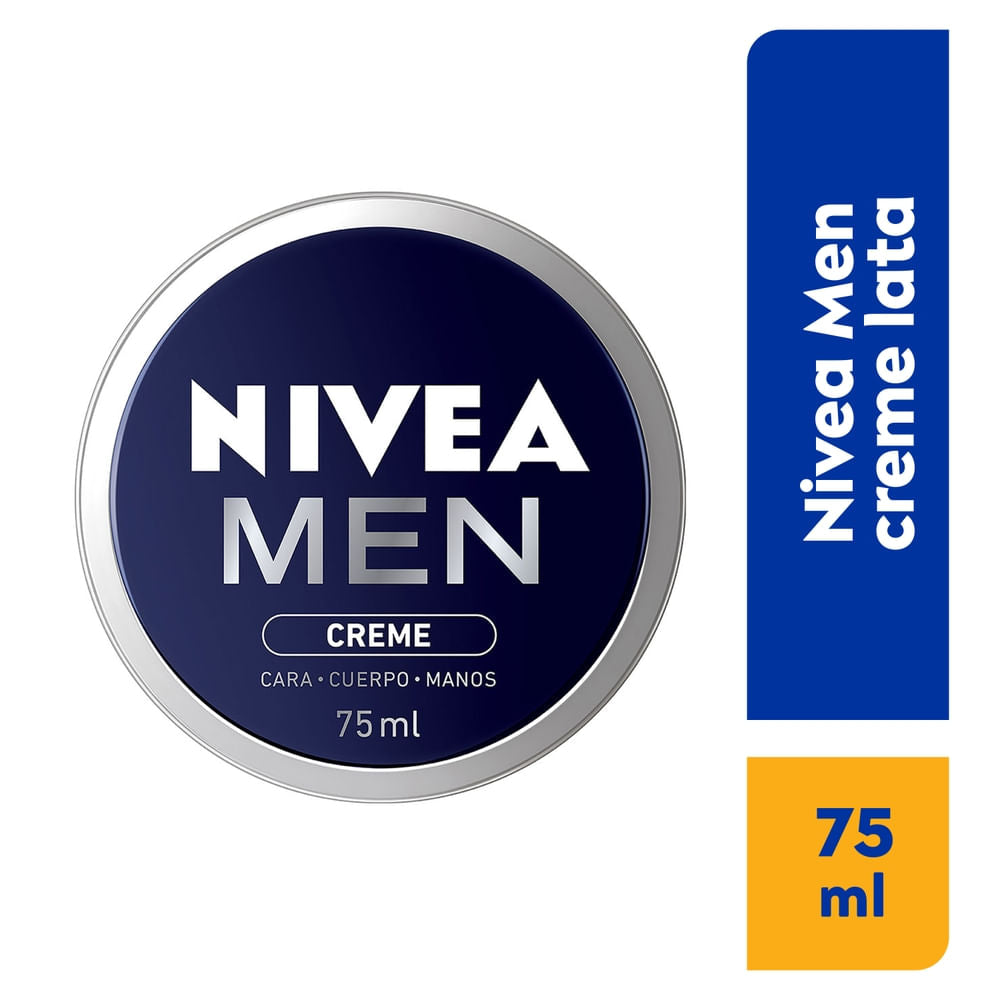 Crema Nivea Men Lata - 75 Ml