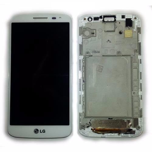 Lcd Pantalla Lg G2 Mini Completa Blanca Con Marco