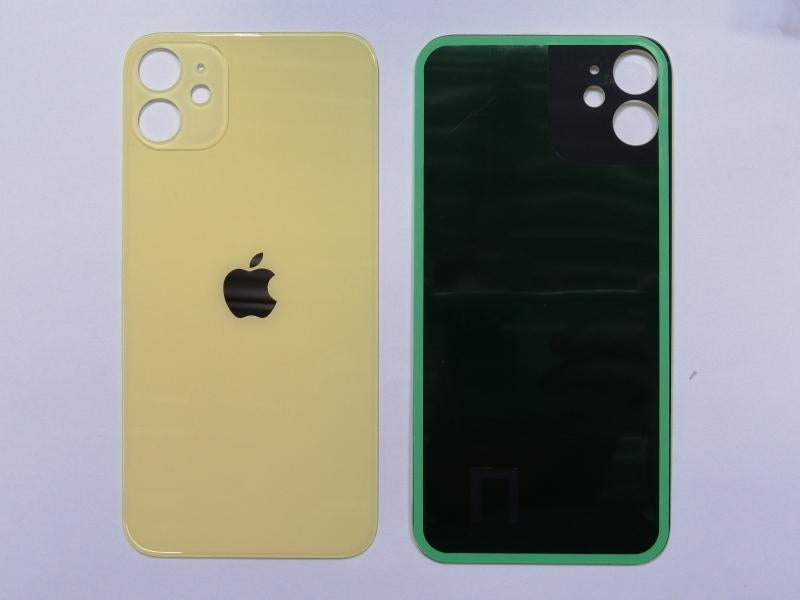 Tapa Iphone 11 6.1" Amarilla Sin Marco