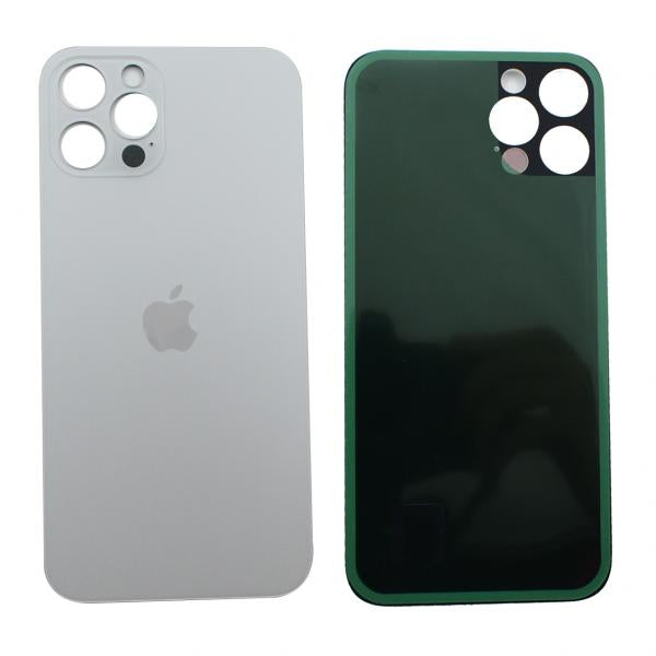 Tapa Iphone 12 Pro Plateada Sin Marco