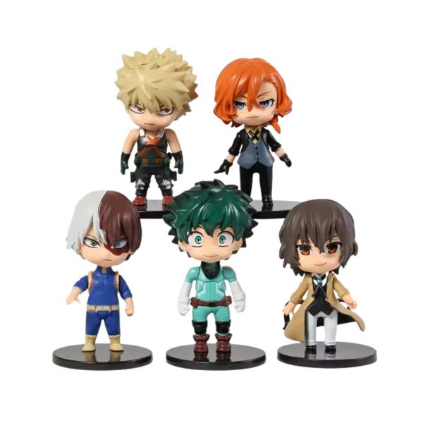 Set De Figuras De My Hero Academia Y Bungou Stray Dogs