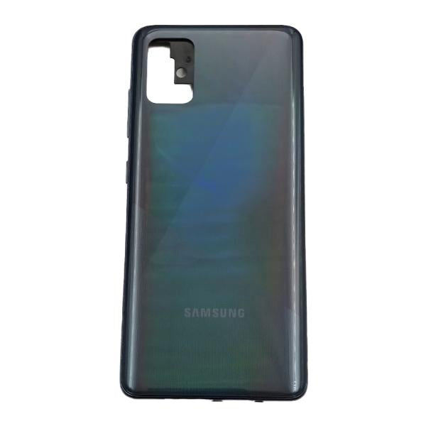 Tapa Samsung Galaxy A51 4G Negra Con Marco