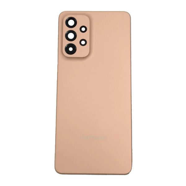 Tapa Samsung Galaxy A53 5G Anaranjada Sin Marco