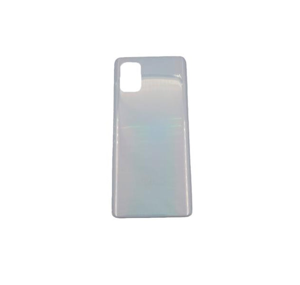 Tapa Samsung Galaxy A71 4G Plateada Sin Marco