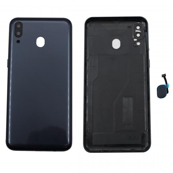 Tapa Samsung Galaxy M20 Negra Con Marco