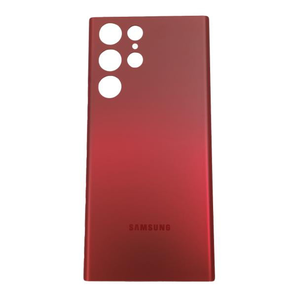Tapa Samsung Galaxy S22 Ultra Roja Sin Marco
