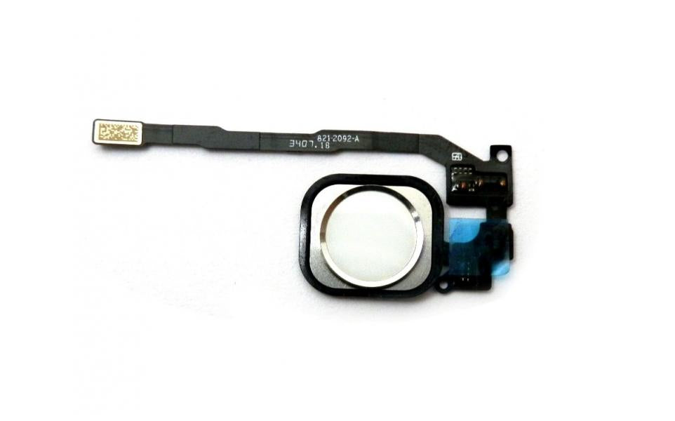 Flex Boton Home Sensor De Huella Iphone 5GS 5S Blanco