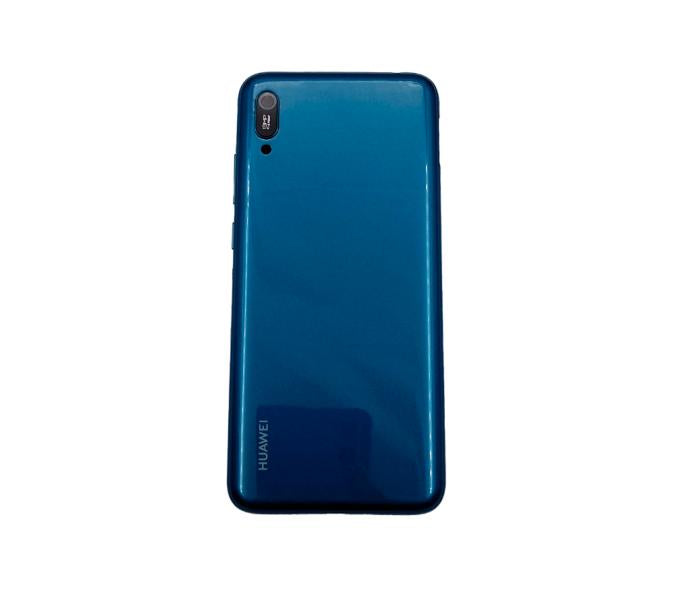 Tapa Huawei Y6 2019 Azul Sin Marco Sin Huella