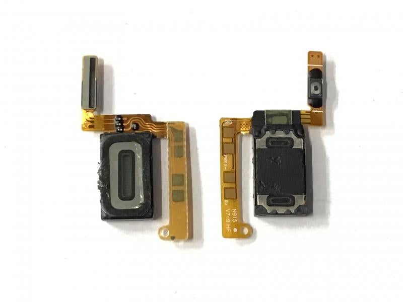 Flex Boton Encendido Auricular Microfono Samsung Galaxy Note 4 Ed