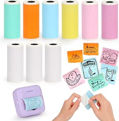 ROLLO TERMICO PARA IMPRESORA COLORES