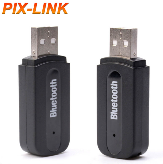 RECEPTOR AUDIO BUETOOTH USB TIPO A 3.5MM LV-B02 PIX-LINK NEGRO