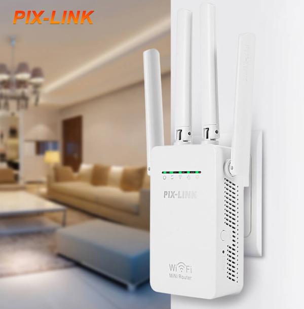 EXTENSOR DE ALCANCE WIFI WR09Q PIX-LINK BLANCO