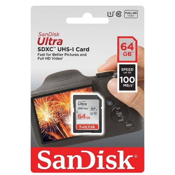 Memoria Micro Sd Sandisk 64Gb