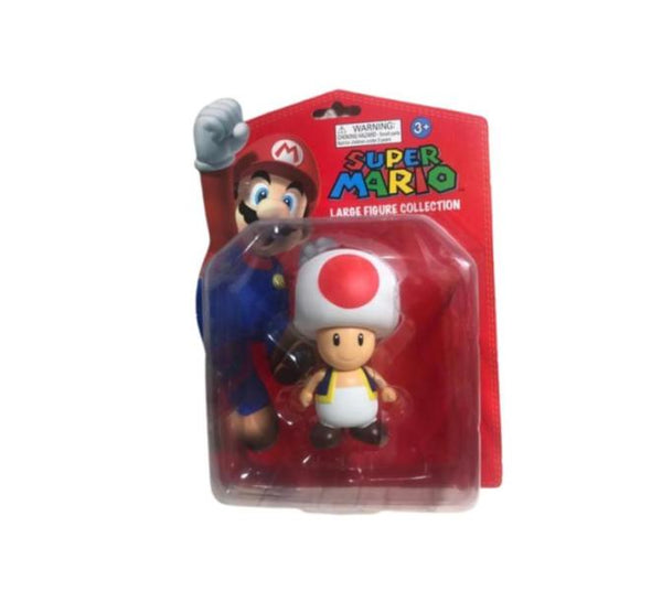 MUÑECO SUPER MARIO BROS 10CM BLISTER TOAD
