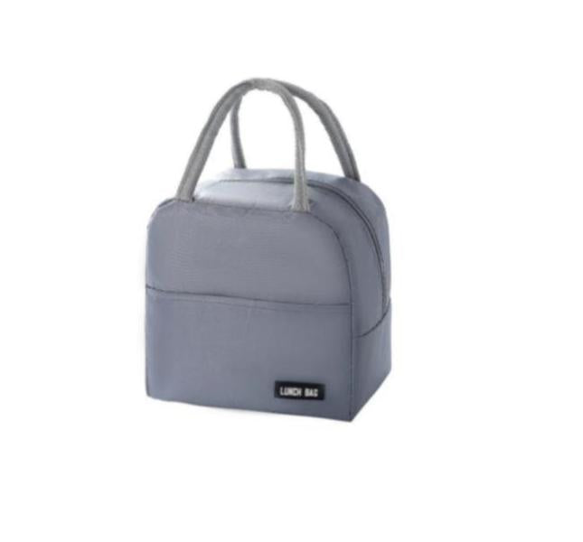Poderosa Lonchera Color Liso LC137 Gris