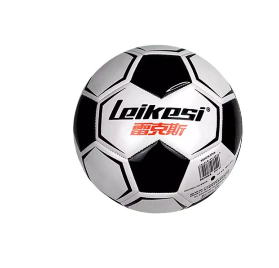Bola De Futbol Blanca Negro