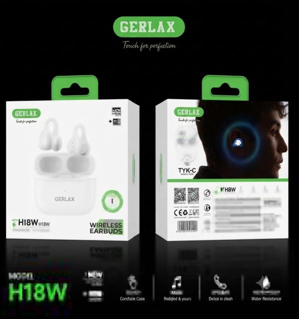 Audifono Manos Libres H18W Gerlax Blanco