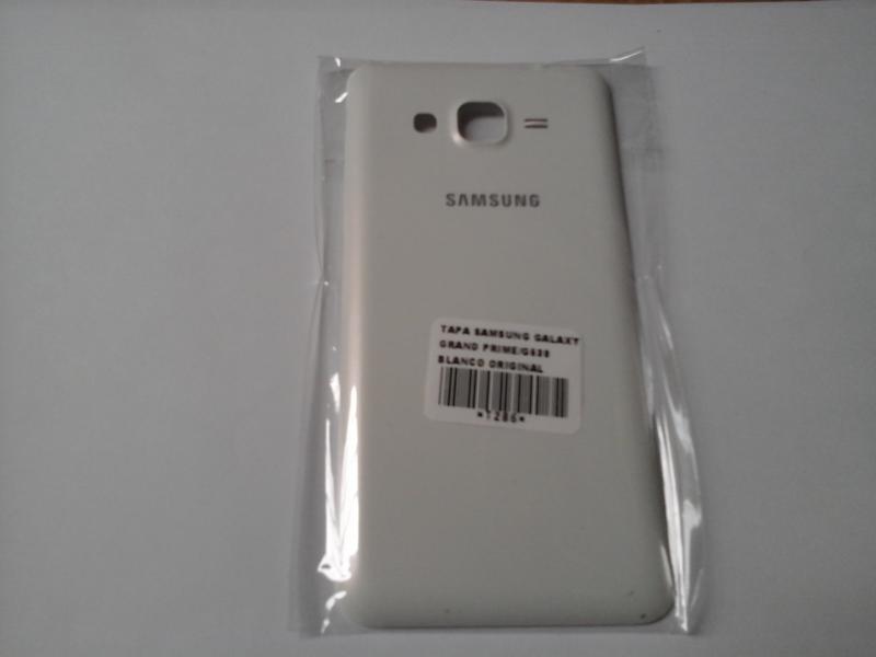 Tapa Samsung Galaxy Grand Prime G530 Blanca Sin Marco