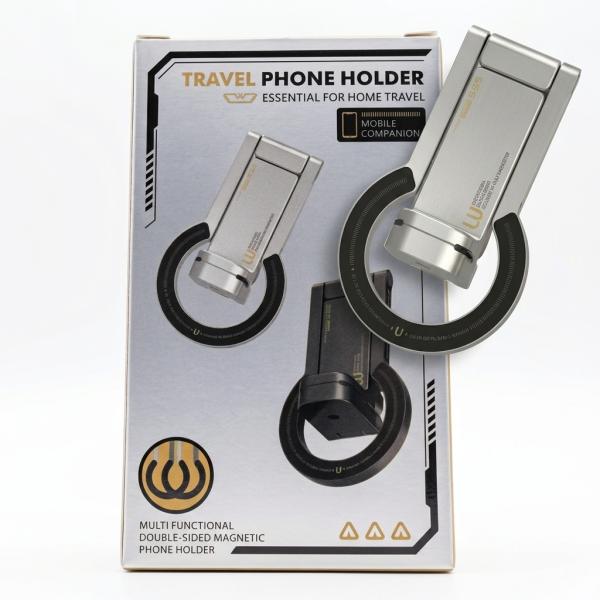 HOLDER MULTIFUNCIONAL HT-01 PLATEADO