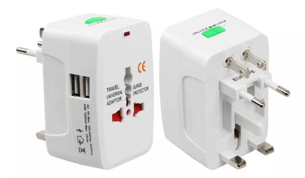 Adaptador De Tomacorriente Universal