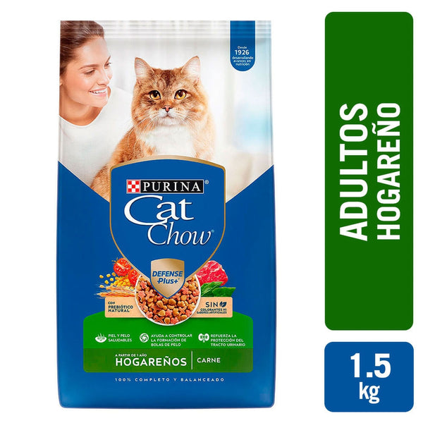 Alimento Para Gatos Purina Cat Chow Adulto Hogareños - 1.5 Kg