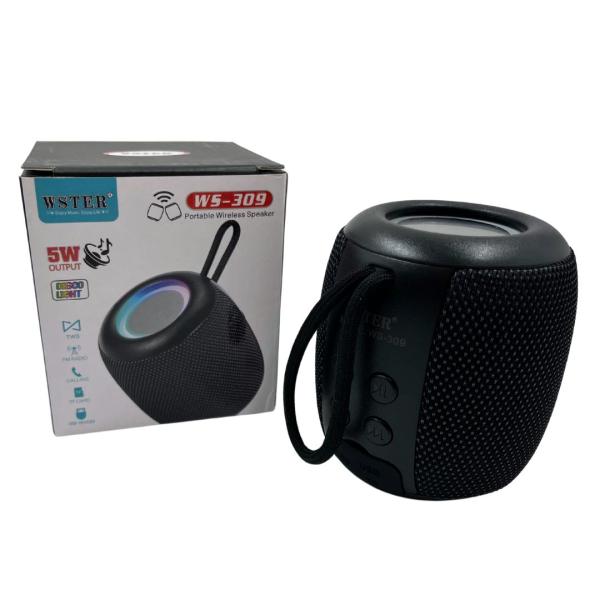 Bocinas Parlante Bluetooth Ws-309 Negro