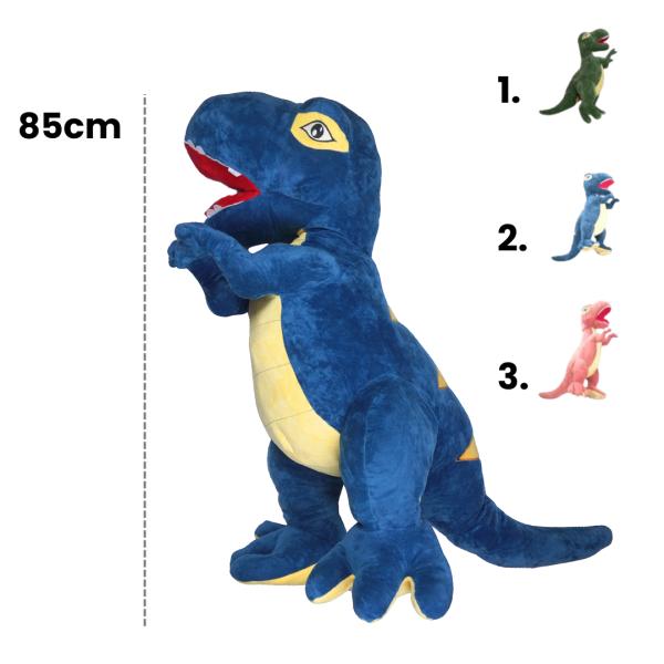 Peluches Dinosaurio T-Rex 85Cm - Por Unidad Varios Estilos A Elegir