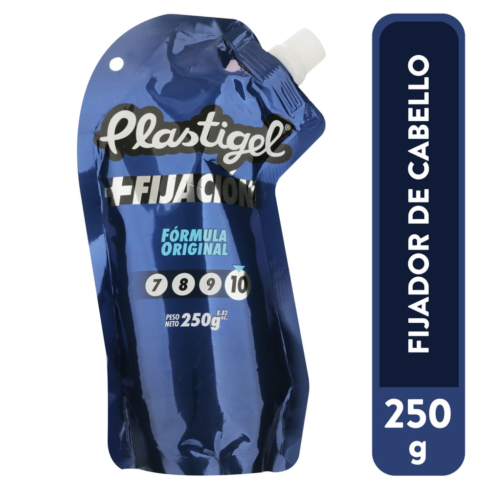 Fijador En Gel Plastigel Para Cabello Fórmula Original - 250 G