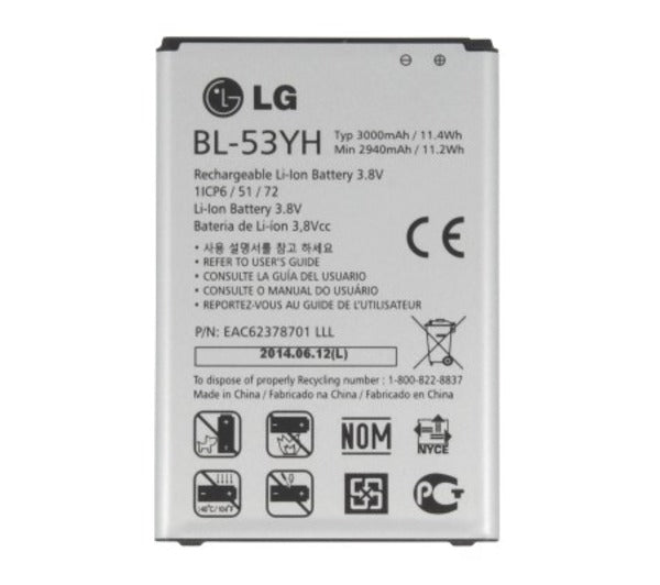 Bateria Lg Bl-53Yh G3 D830 D850 D851 D855 D852 G3 Beat D860