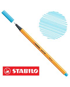 Pluma Point 88 Stabilo Turquesa Azul
