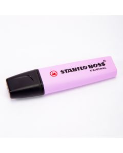 Resaltador Boss Stabilo Lila Pastel