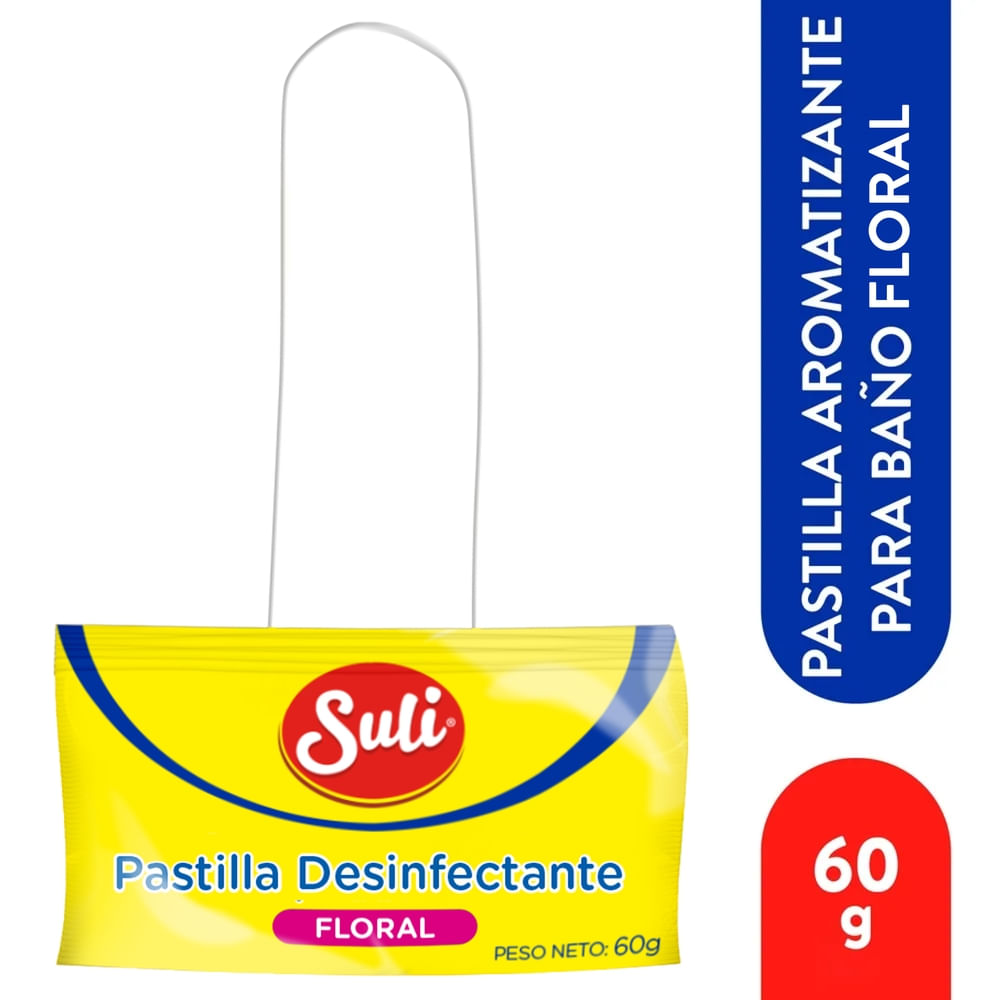 Pastilla Suli Para Baño Aroma Floral - 60 G