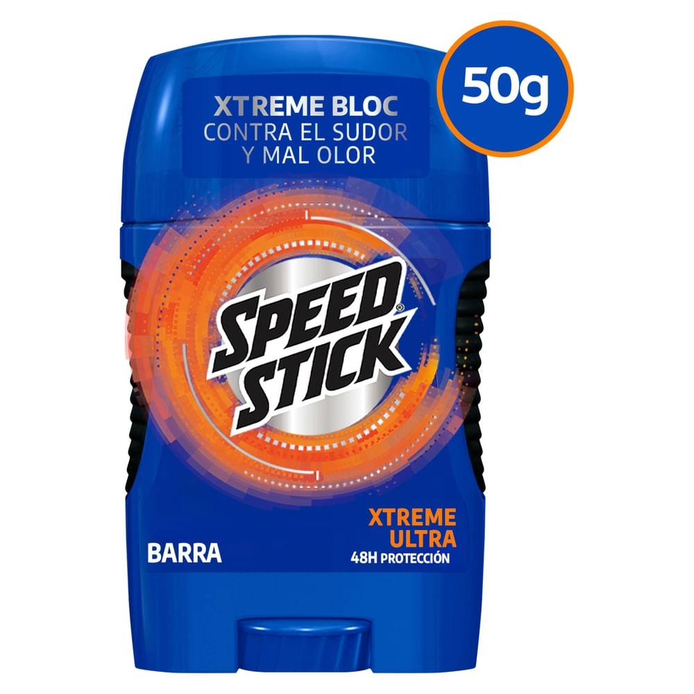 Desodorante Antitranspirante Speed Stick 24/7 Xtreme Ultra Barra 50 G