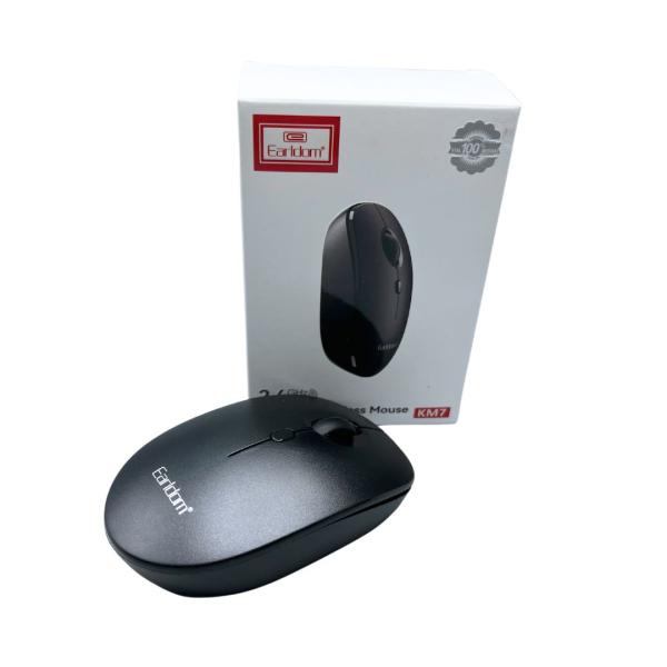Mouse Para Computadora Et-Km7 Earldom Negro
