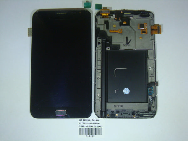 Lcd Pantalla Samsung Galaxy Note 1 N7000 Completa Negra Con Marco